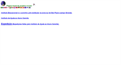Desktop Screenshot of instituto.org.br
